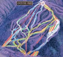 Keystone Night Skiing Map